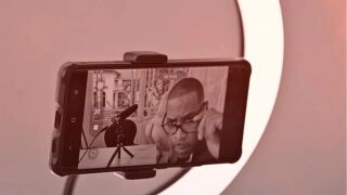 Sex Crazed Adult Influencer Gets Slammed DP Style While Filming A Live Podcast GP3346