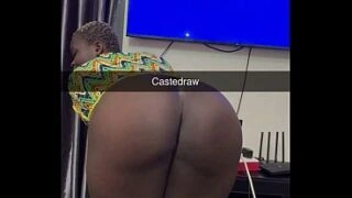 New pornstar playing before her first scene